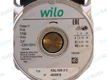 Двигатель насоса Wilo 15/5 - 3C (без воздухоотводчика) по классной цене в Пензе